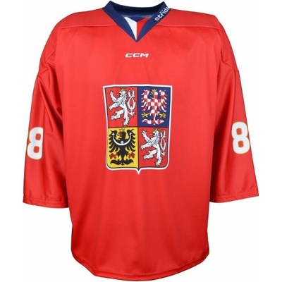 CCM Reprezentačný dres červený Pastrňák