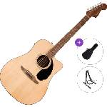 Fender California Standard Redondo CE Standard SET Natural Електро-акустична китара Дреднаут