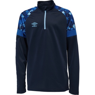 Umbro Formation Quarter Zip Jnr tmavo modrá