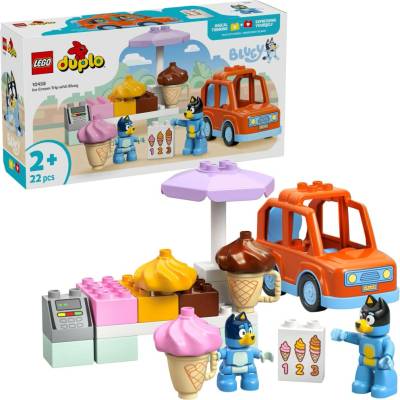 LEGO® DUPLO® 10458 Bluey a výlet na zmrzlinu