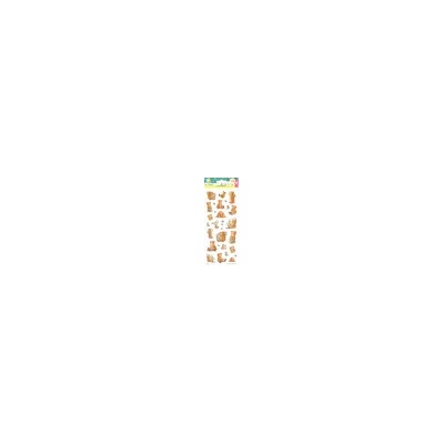 Samolepky 10x23cm - medvídci docrafts SCR6561070