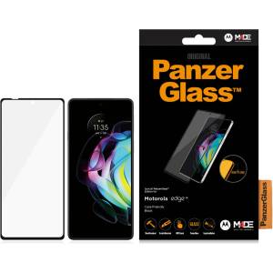 Panzer Стъклен протектор PanzerGlass за Motorola Moto Edge 20 CaseFriendly - Черен