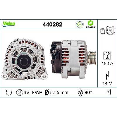 Alternátor VALEO 440282
