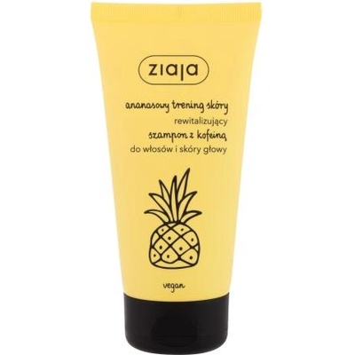 Ziaja Pineapple Caffeine 160 ml ревитализиращ шампоан с ананас и кофеин за жени