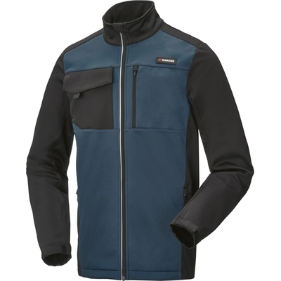 Parkside Pánská pracovní softshellová bunda černá/modrá