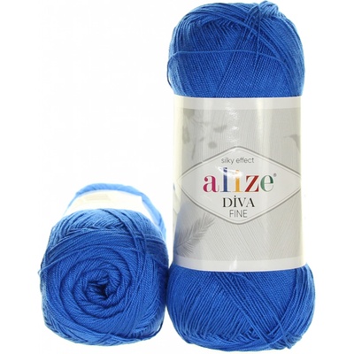 Alize Diva Fine 132 královská modrá