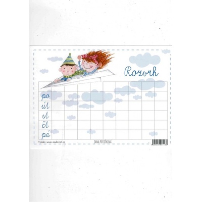 Rozvrh hodin (A5) - Letíme