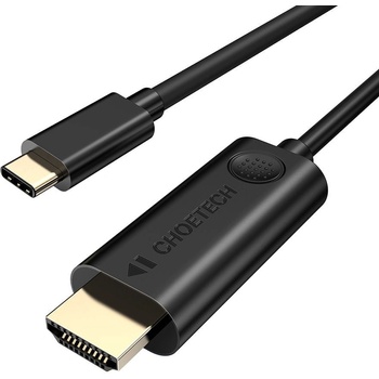 Choetech Кабел Choetech XCH-0030, USB-C към HDMI 4K 30Hz, 3m, черен (XCH-0030)