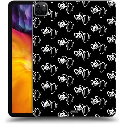 Picasee silikónový čierny obal Apple iPad 11 2022 M2 4.generace Separ White On Black