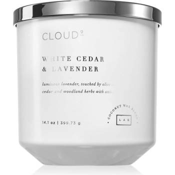 DW HOME Cloud 9 White Cedar & Lavender ароматна свещ 400 гр