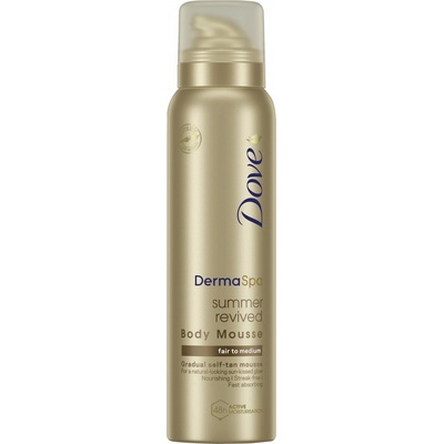 Dove Derma Spa Summer Revived Fair to Medium tónovací pěna 150 ml