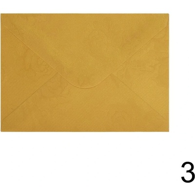 Florasystém 86171ZLT - Obálka A6 ZLATÁ 16x11cm