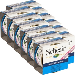 Schesir kitten тонзия с алое вера в желе 12 x 85 г