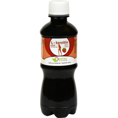 Natural Pharm L karnitín sirup malina 300 ml