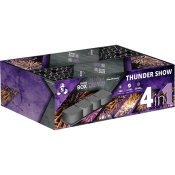 THUNDER SHOW zahradní ohňostroj 163 výstřelů