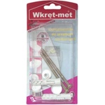Wkret-met Комплект за монтаж на WC 10х80 сив Wkret-met