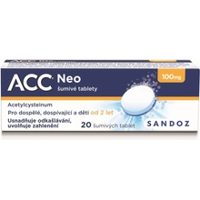 ACC NEO POR 100MG TBL EFF 20