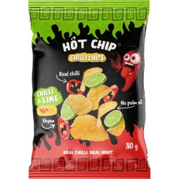 Hot chip POTATO CHIPS CHILLI AND LIME 80 g