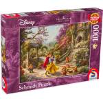 Schmidt Spiele Пъзел Schmidt от 1000 части - Снежанка танцува с принца, Томас Кинкейд (59625)