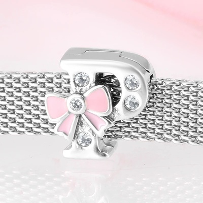 P&J Jewellery Stříbrný klip Magické písmenka 3 SBMA3 P