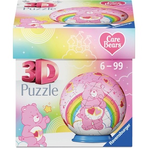 Ravensburger 3D пъзел Ravensburger от 54 части - Care Bears: Love-a-Lot Bear (12008072)