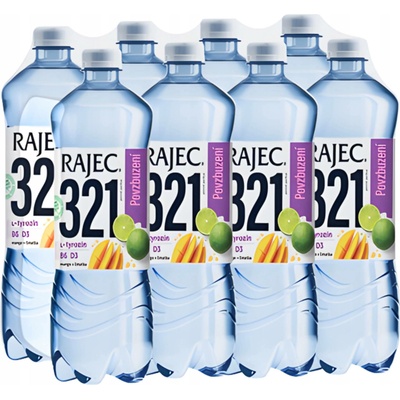 Rajec 321 Mango Limetka jemně perlivá 8 x 0,75 l