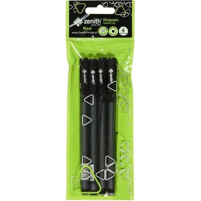 Astra Zenith Pixel čierne s vrchnákom 4ks 201318019