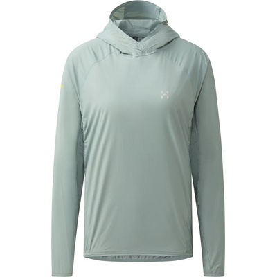 Haglöfs Дамско ветрозащитно яке Haglöfs Women's L. I. M Sunpack Hoodie Windproof jacket - Dew Green - размер XL (118-0397-0115)