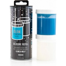 Clone A Willy Refill Glow in the Dark Blue Silicone