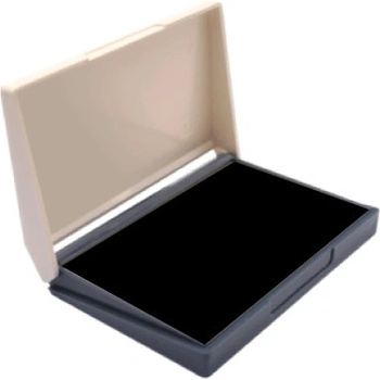 Shiny Poduška pre drevené pečiatky čierna 8,8 x 5,7 cm