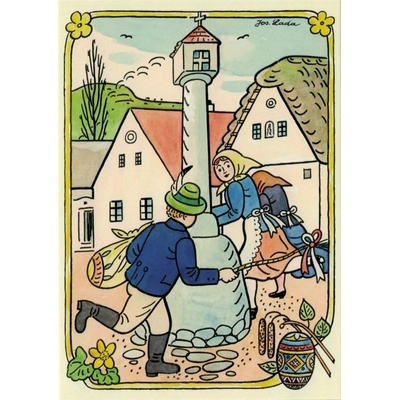 Pohlednice Velikonoce 2 (J. Lada) – Zboží Mobilmania