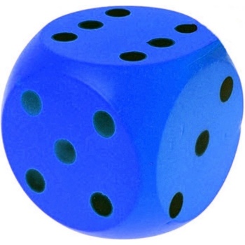 Číselná kostka John asst