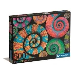 Clementoni Puzzle 500 Color Boom Curly Tails