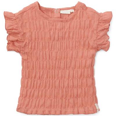 Тениска с къс ръкав Little Dutch - Rose Pink, 74 cm, 6-9 м (CL24021090)