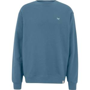 IRIEDAILY Мъжки пуловер Iriedaily Mini Flag 2 Crew Jumper - Dark Steel (017-3153-1112)