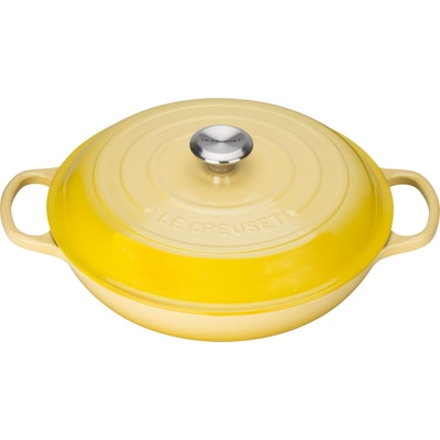 Le Creuset Съд за готвене Gourmet Signature нисък 30 см лимоненожълт (21180304032430)