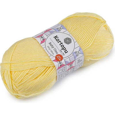 Pletací příze Baby One 100 g Varianta: 7 (331) žlutá světlá, Balení: 1 ks 60338/155697/279951