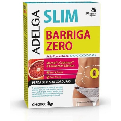 dietmed Аделга Слим Зеро Бели - за оформяне на фигурата, 30 капсули