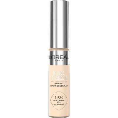 L'Oréal Paris True Match Radiant Serum Concealer rozjasňující a pečující korektor 1.5N 11 ml – Zboží Mobilmania