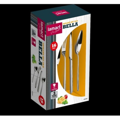 Lamart LT5040 SADA PŘÍBORŮ 16 ks BELLA – Zboží Mobilmania