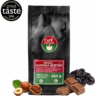 Café Montaña Brazil Fazenda Sertão 0,5 kg
