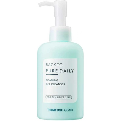 THANK YOU FARMER Back to Pure Daily Foaming Gel Cleanser Почистващ гел унисекс 200ml
