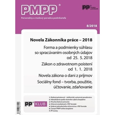Personálny a mzdový poradca podnikateľa 8-2018