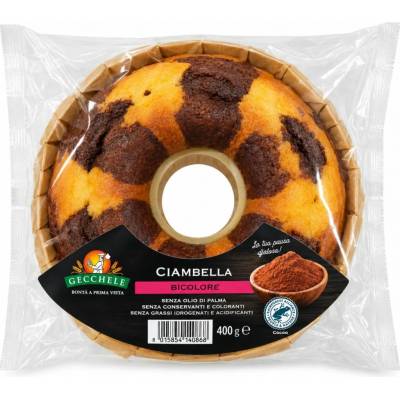 Ciambella Bicolore dvojfarebný koláč Gecchele 400 g