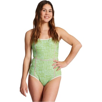 Billabong Бански костюм Billabong Cross Step swimsuit - Green (Take A Trip)