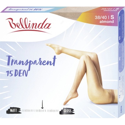 Bellinda Punčochové kalhoty Transparent almond 15 DEN