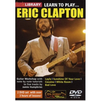 Lick Library: Learn to Play Eric Clapton DVD