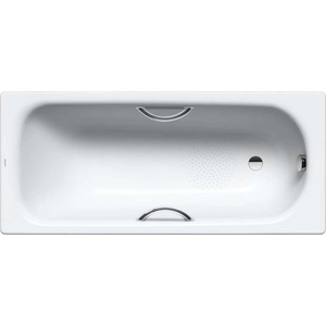 KALDEWEI Advantage - Правоъгълна вана Saniform Plus Star 335, 170x70 см, с отвори за дръжки, противоплъзгащо покритие, Perl-Effekt, бяла 133530003001 (133530003001)