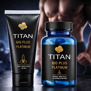  TITAN XXL Titan Gel + Titan Pills капсули за Уголемяване на пениса