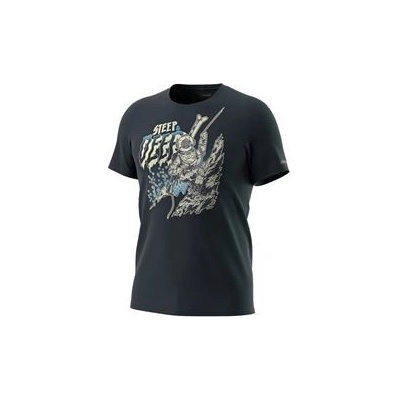 Dynafit 24/7 Artist Series cotton T-Shirt men blueberry